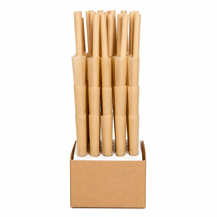 HoneyPuff 1¼ Size Pre-Rolled Cones – 75 Pack Pre-rolled Cone (Display Pack) Super Supplys Inc Unbleached