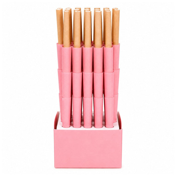 HoneyPuff 1¼ Size Pre-Rolled Cones – 75 Pack Pre-rolled Cone (Display Pack) Super Supplys Inc Pink