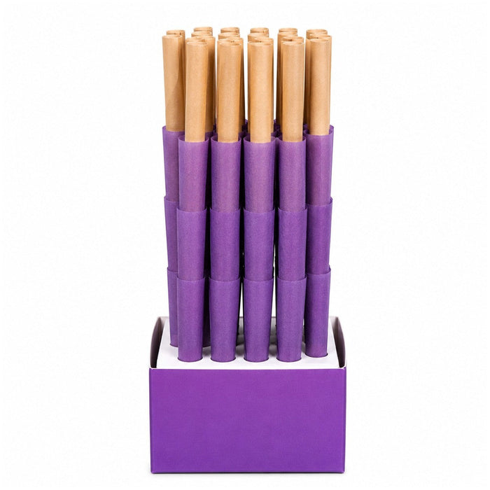 HoneyPuff 1¼ Size Pre-Rolled Cones – 75 Pack Pre-rolled Cone (Display Pack) Super Supplys Inc Purple
