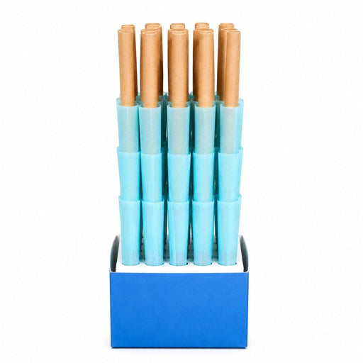 HoneyPuff 1¼ Size Pre-Rolled Cones – 75 Pack Pre-rolled Cone (Display Pack) Super Supplys Inc Blue