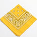 Cotton Bandana 12 display Bandana NIBO Distribution Yellow