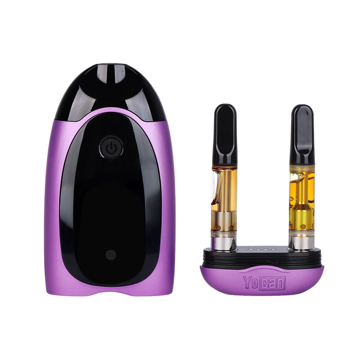 Yocan | Dubb Dual Cartridge Digital Vaporizer Assorted Colours 510 Battery Smoking Cat Distribution(S)