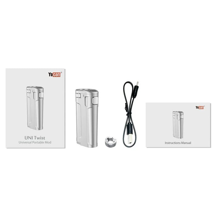 Yocan | UNI Twist Variable Voltage 510 Battery Kit with Charger