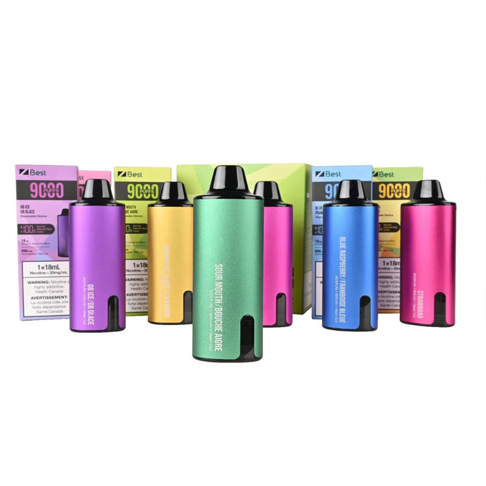 ZPOD | Z BEST 9000 Puffs disposable vape Box of 8 Disposable Vape Smoke N Vape Cartel