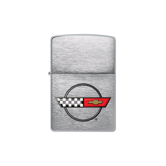 Zippo 200-110255 Chevrolet Corvette Checker Flag Zippo Lighter ONE