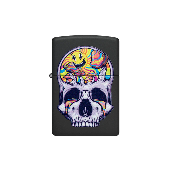 Zippo 48737 Skull Moon Design Horror · Goth ONE