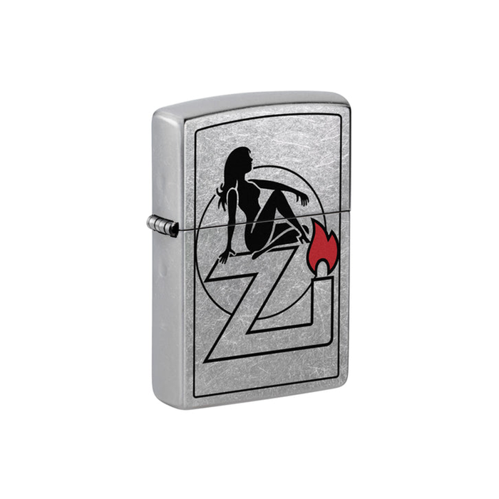 Zippo 207-110241 Flame Girl Lady with Z