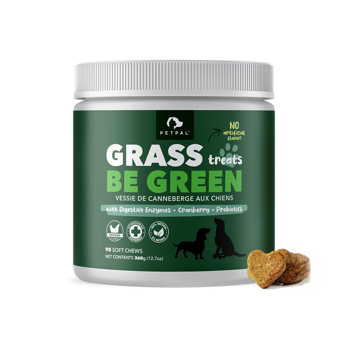 PetPal | Green Grass Urine Soft Chew Treats for Dogs