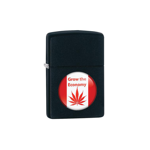 Zippo 04841 Grow The Economy Leaf Design Zippo Lighter ONE