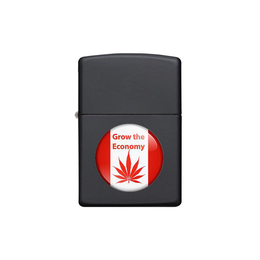 Zippo 04841 Grow The Economy Leaf Design Zippo Lighter ONE