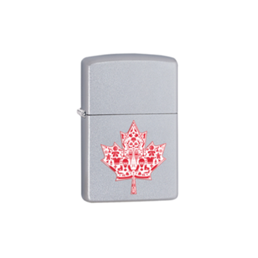 Zippo 205-078174 Souvenir Detailed Maple Leaf Souvenir · Licensed ONE
