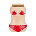 BIKINI STASH JAR W/ RED BIKINI Storage Roast and Toast Gifts
