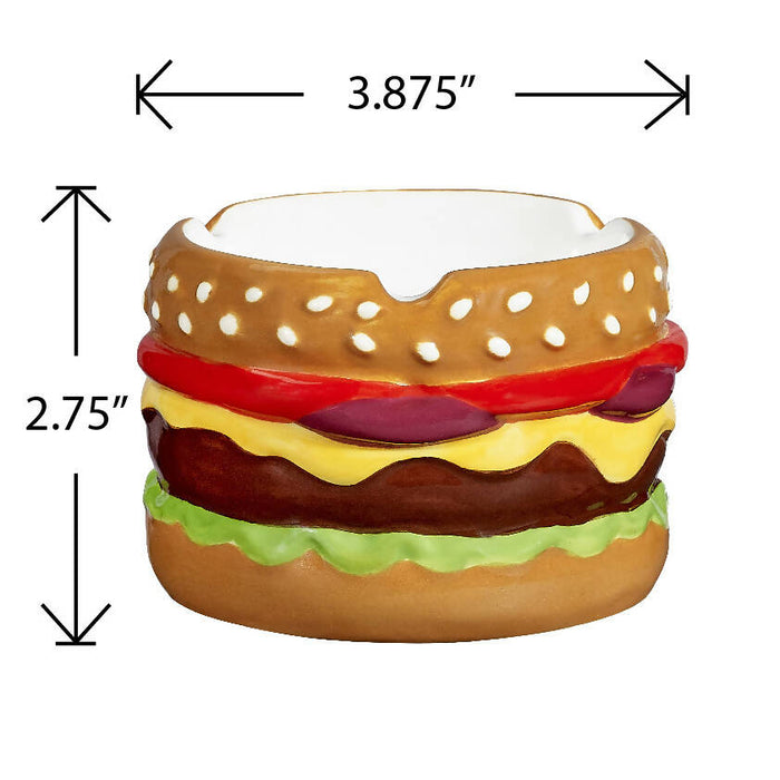 cheeseburger ashtray Ceramic Roast and Toast Gifts