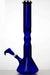 18 inches genie white dot colored glass beaker bong- - One Wholesale