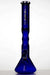 18 inches genie white dot colored glass beaker bong- - One Wholesale