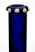 18 inches genie white dot colored glass beaker bong Bongs ONE