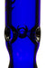 18 inches genie white dot colored glass beaker bong- - One Wholesale