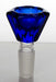Crystal shape Glass bowl-Blue - One Wholesale