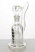 7" 6-arm diffuser glass water bong- - One Wholesale