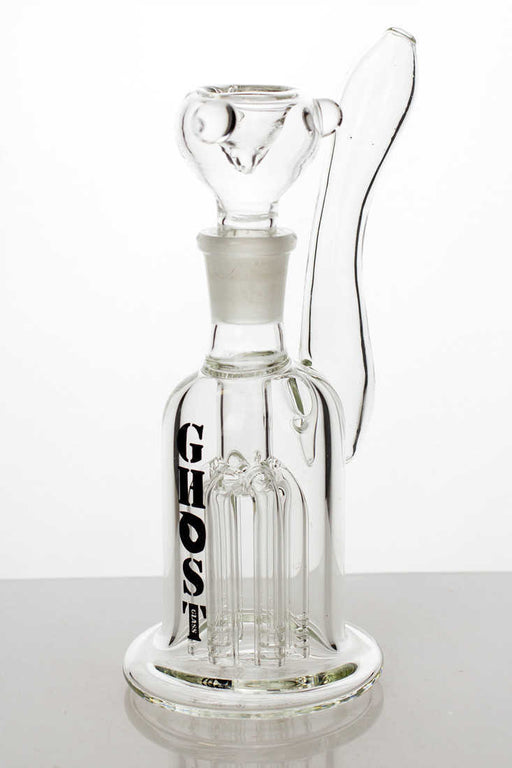 7" 6-arm diffuser glass water bong Glass Bong ONE