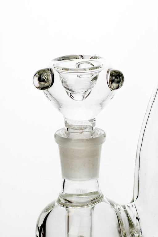 7" 6-arm diffuser glass water bong Glass Bong ONE
