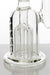 7" 6-arm diffuser glass water bong- - One Wholesale