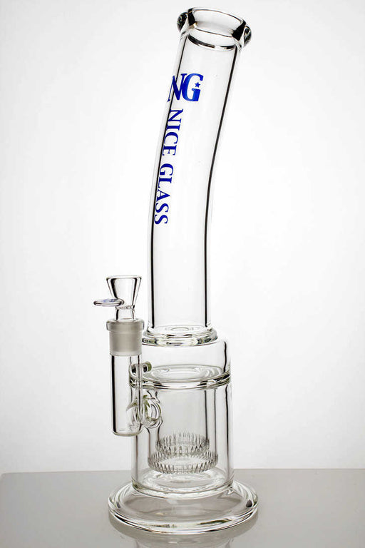 16 inches nice glass double downside shower head water bong Glass Bong ONE