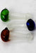 Sandblasted Picture  glass hand pipes- - One Wholesale