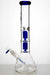 15 inches double 4 tree arms genie heavy glass water bong Glass Bong ONE