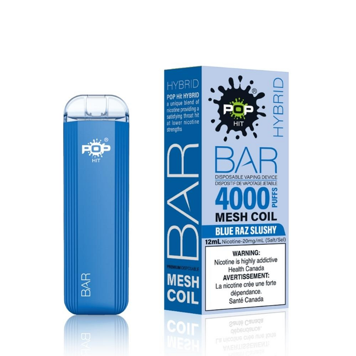 Pop Hybrid Bar 4000 Puff Disposable Vape Box of 5