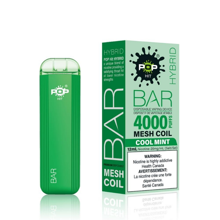 Pop Hybrid Bar 4000 Puff Disposable Vape Box of 5