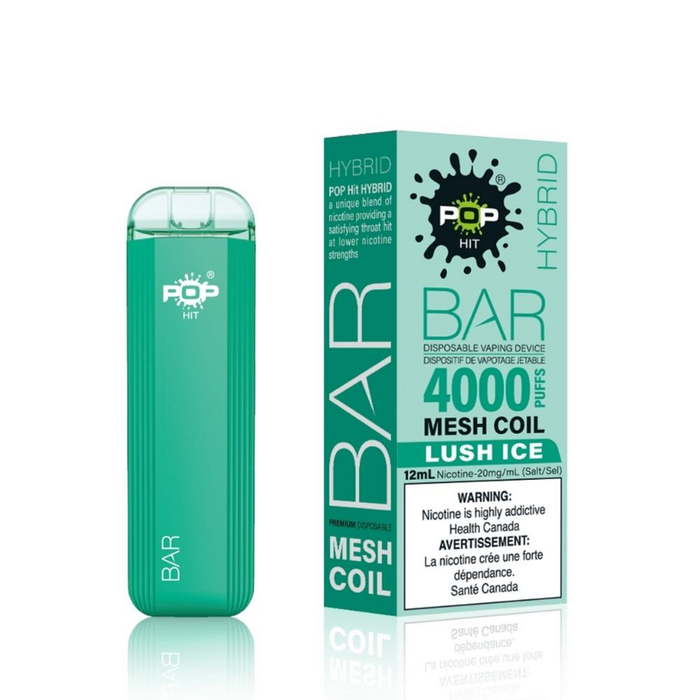 Pop Hybrid Bar 4000 Puff Disposable Vape Box of 5