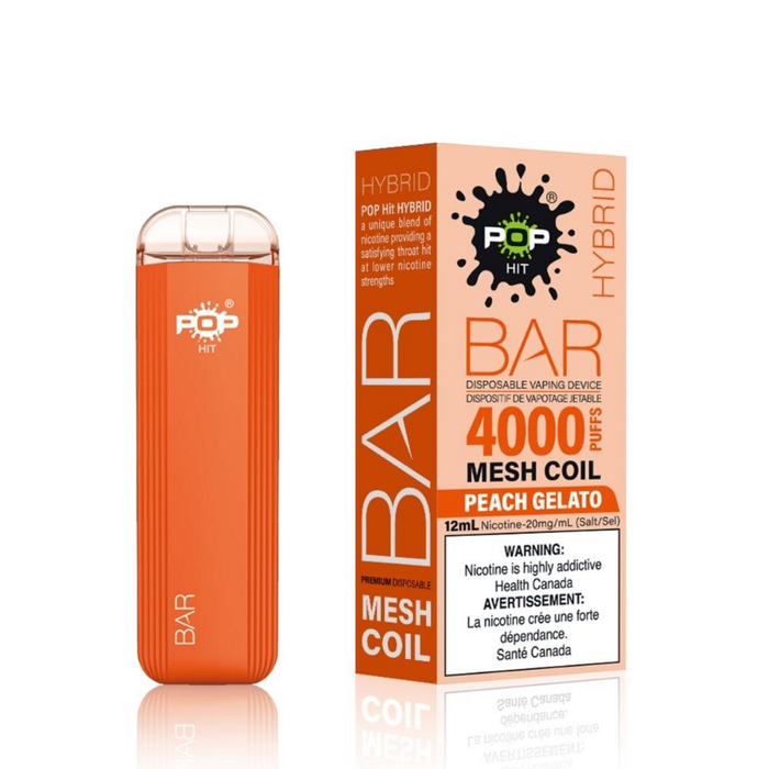 Pop Hybrid Bar 4000 Puff Disposable Vape Box of 5