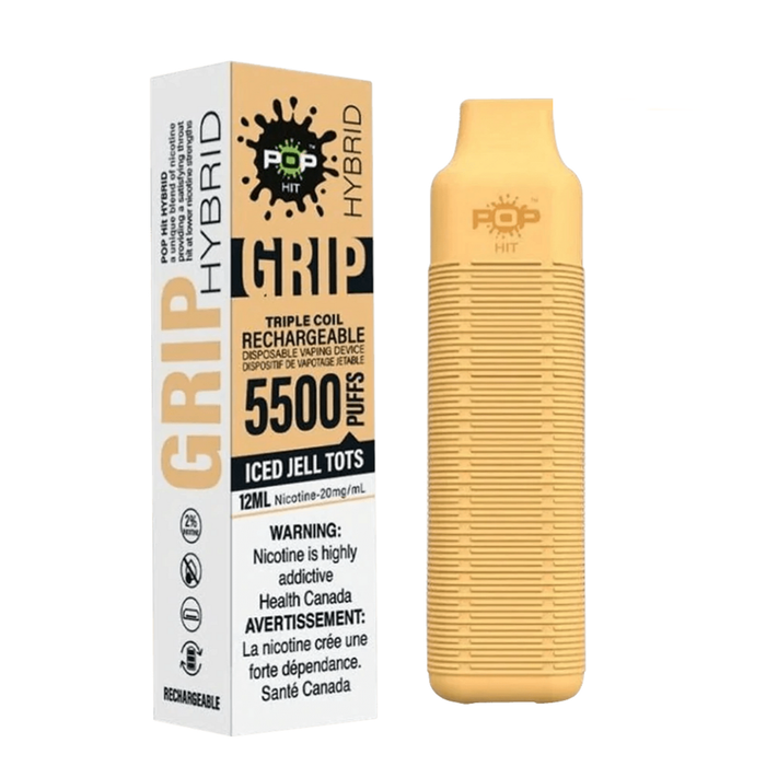 Pop Hybrid Grip 5500 Puff Rechargeable Vape | One Wholesale Canada Pop Hybrid Grip 5500 Puff Rechargeable Vape | One Wholesale Canada