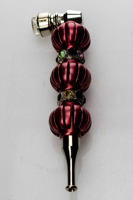 Metal Pipe with cubic zirconia Metal ONE