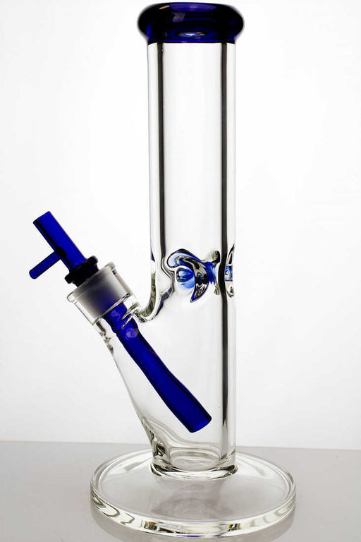 12" heavy glass tube water bong Glass Bong ONE