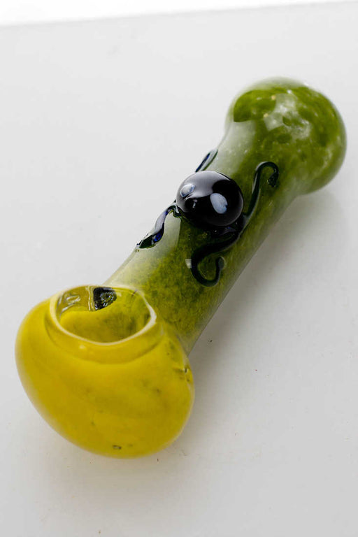 Soft Glass Hand Pipe with spider Glass Pipe ONE