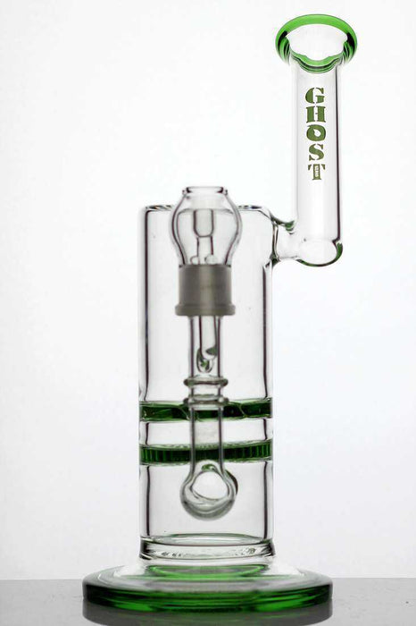 12" ghost 2-in-1 cyclone flat diffused oil rig- - One Wholesale