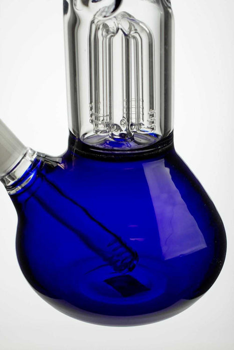 11" glass water bong with 4 arms percolator Glass Bong ONE