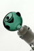 21" volcano double 6 arms glass water bong- - One Wholesale