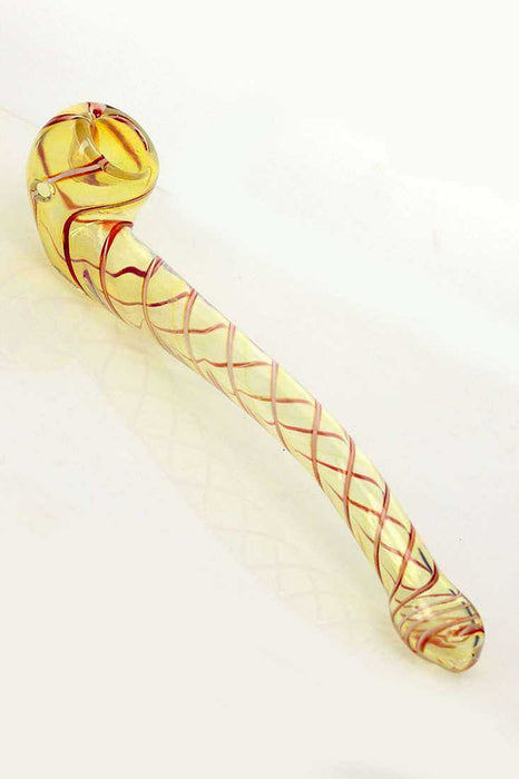 Durable Changing colors giant glass hand pipe- - One Wholesale