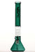 18" volcano single 6 arms colored glass bong-Teal - One Wholesale