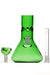 18" volcano colored glass classic beaker bong- - One Wholesale