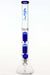 21" volcano double 6 arms glass water bong-Blue - One Wholesale