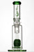 14" genie glass mesh diffused water pipe-Green - One Wholesale