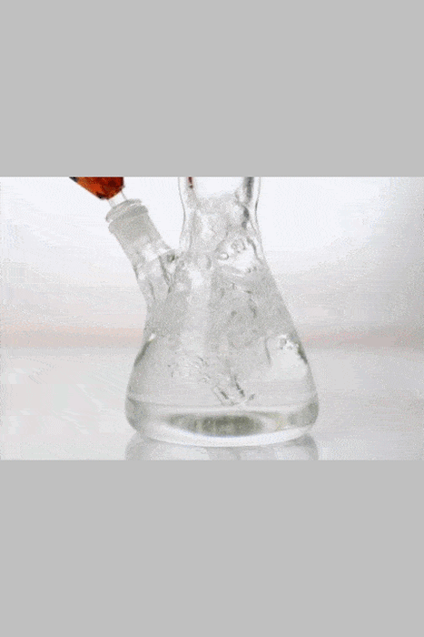 14 inches color dot classic beaker water bong- - One Wholesale