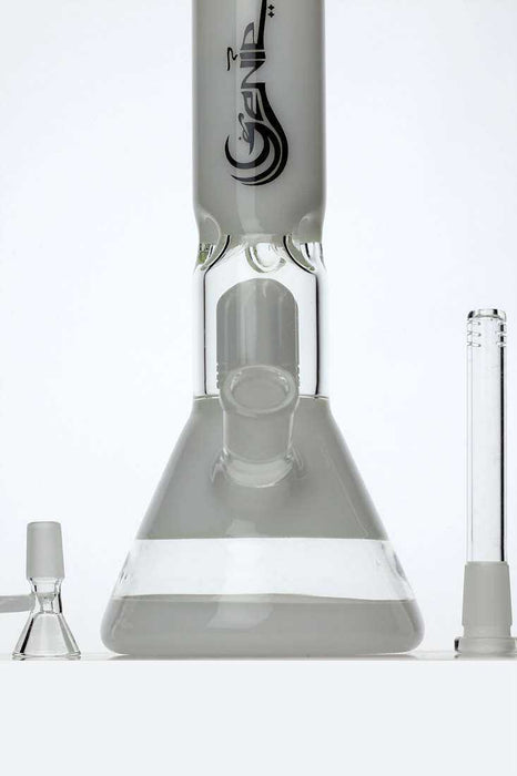 12" genie glass beaker bong with 4 arms percolator- - One Wholesale