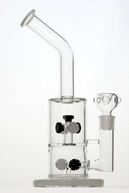 12" mini shower head diffused bubbler Glass Bong ONE