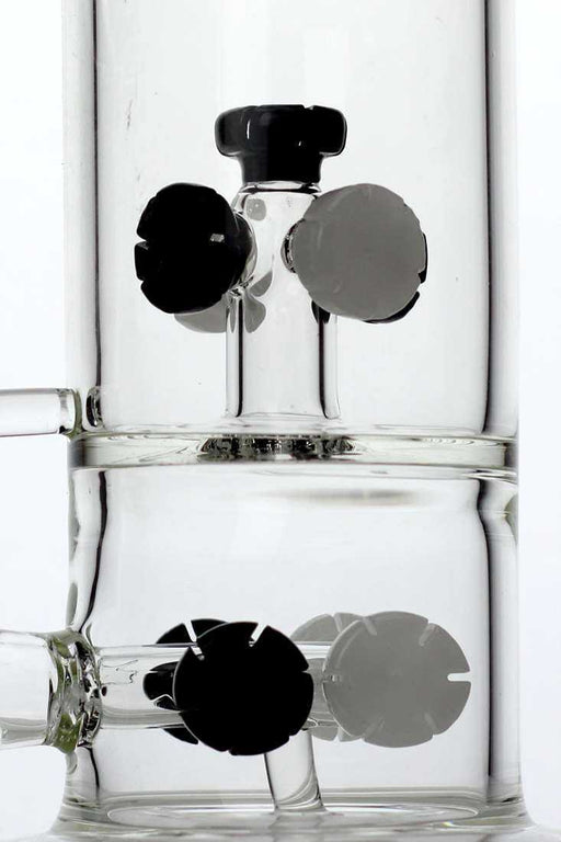 12" mini shower head diffused bubbler Glass Bong ONE
