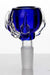 Talon shape glass bowl-Blue - One Wholesale